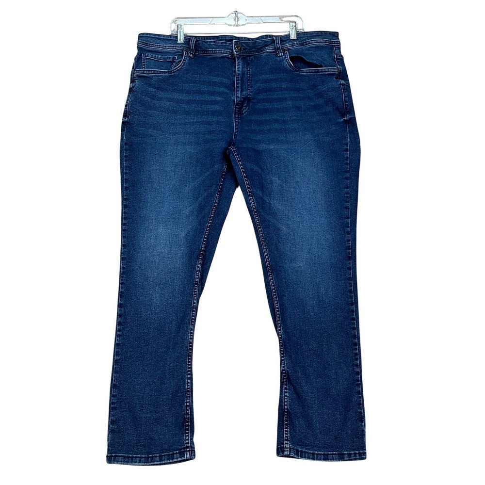 The Perfect Jean NYC Slim Fit Jeans Men 42x30 Medium Wasu Stretch 5 Pocket Denim